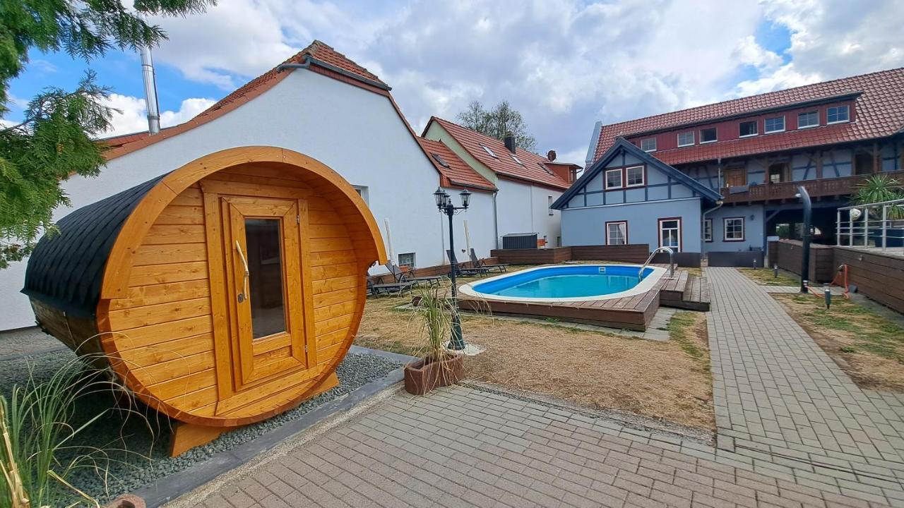 B&B Talstation Ferienwohnung Fuer 2 Personen Horselberg-Hainich Eksteriør bilde
